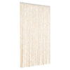 Vidaxl vliegengordijn 100x230 cm chenille beige en wit