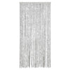 Vidaxl vliegengordijn 90x200 cm chenille grijs