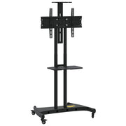 Vidaxl tv-standaard wielen 32-70 inch scherm 60 kg max vesa 600x400 mm - afbeelding 2