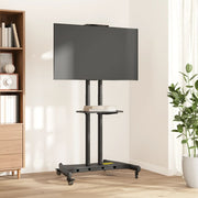 Vidaxl tv-standaard wielen 32-70 inch scherm 60 kg max vesa 600x400 mm - afbeelding 1