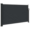 Vidaxl windscherm uittrekbaar 117x300 cm zwart