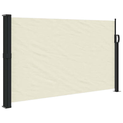 Vidaxl windscherm uittrekbaar 117x300 cm crèmekleurig