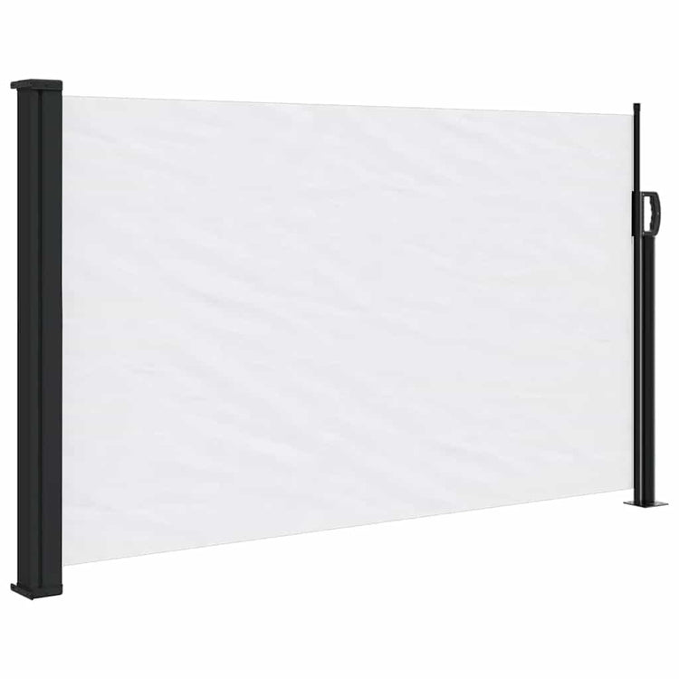 Vidaxl windscherm uittrekbaar 117x300 cm wit