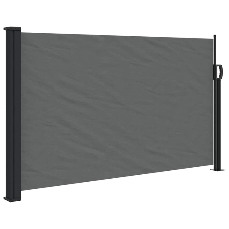Vidaxl uitschuifbaar zijluifel antraciet 117x300 cm