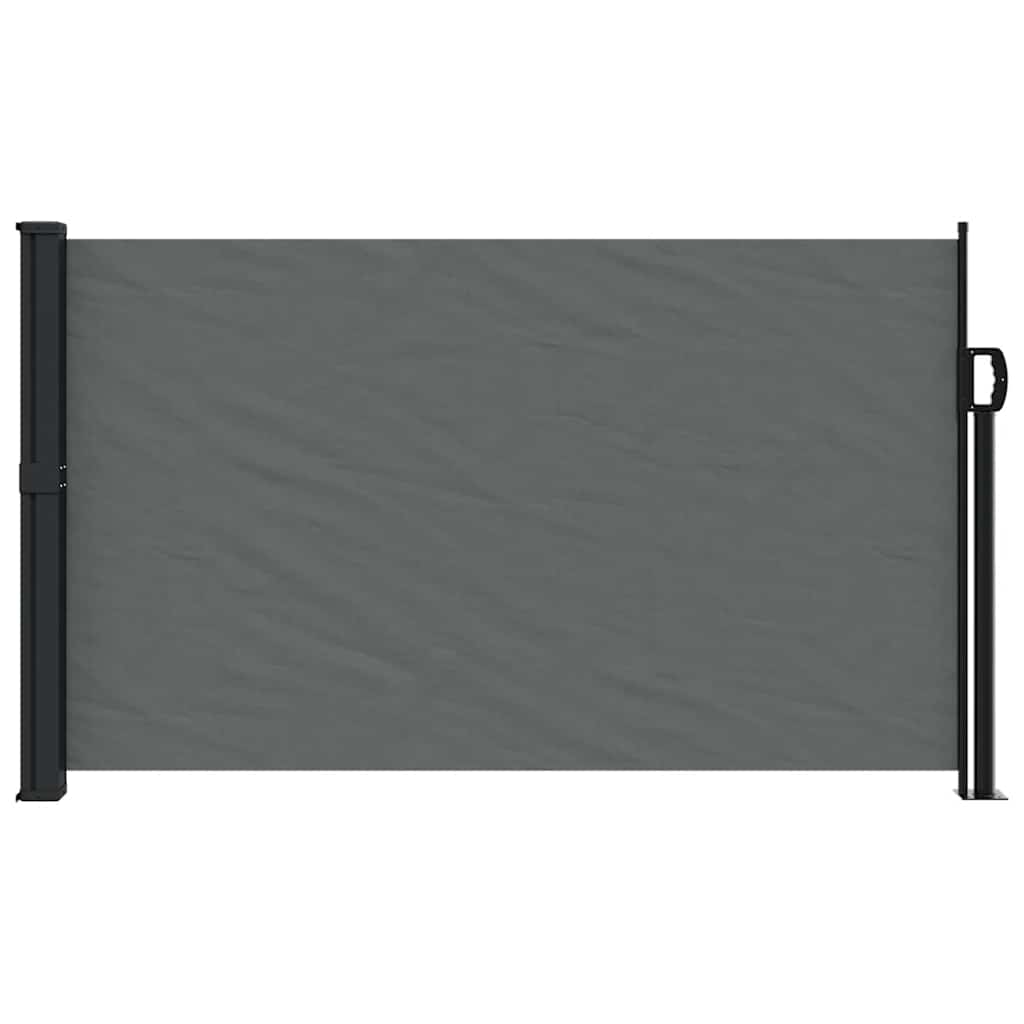 Vidaxl uitschuifbaar zijluifel antraciet 117x300 cm