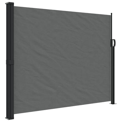 Vidaxl uitschuifbaar zijluifel antraciet 160x300 cm