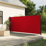 Vidaxl windscherm uittrekbaar 180x300 cm rood - afbeelding 1