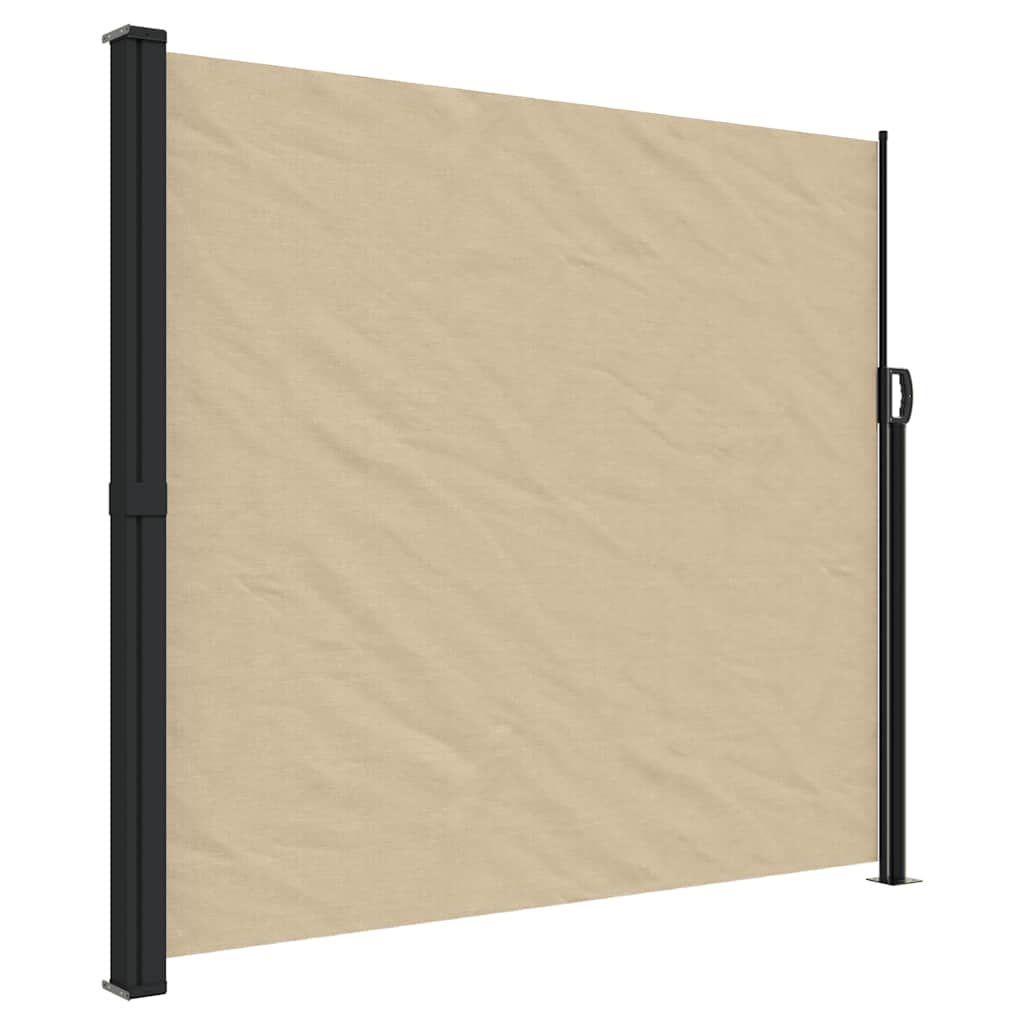 Vidaxl windscherm uittrekbaar 180x300 cm beige