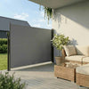 Vidaxl windscherm uittrekbaar 220x300 cm antracietkleurig