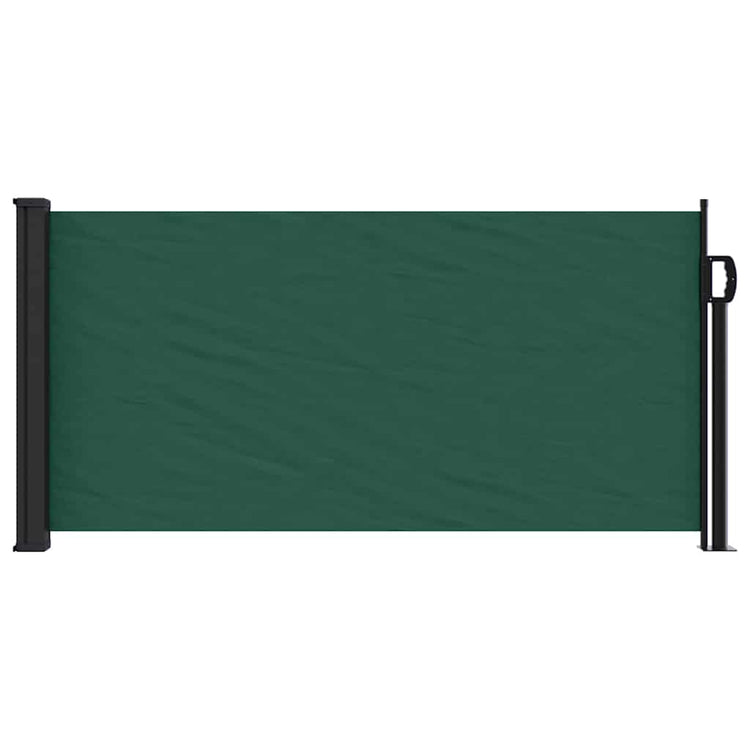 Vidaxl windscherm uittrekbaar 100x500 cm donkergroen