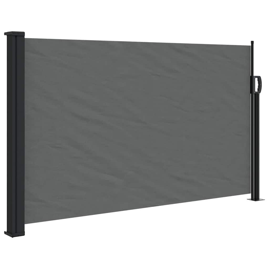 Vidaxl uitschuifbaar zijluifel antraciet 120x500 cm