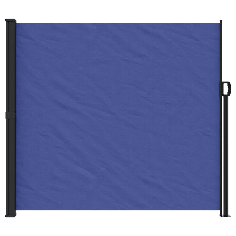 Vidaxl windscherm uittrekbaar 180x500 cm blauw