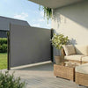 Vidaxl windscherm uittrekbaar 200x500 cm antracietkleurig