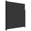 Vidaxl windscherm uittrekbaar 220x500 cm zwart