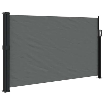 Vidaxl uitschuifbaar zijluifel antraciet 120x600 cm