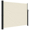 Vidaxl windscherm uittrekbaar 160x600 cm crèmekleurig
