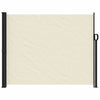 Vidaxl windscherm uittrekbaar 160x600 cm crèmekleurig