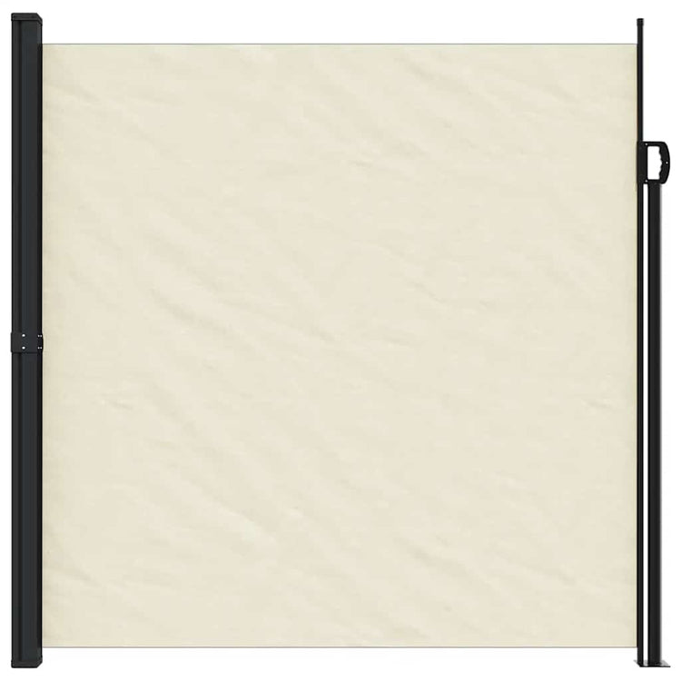 Vidaxl windscherm uittrekbaar 200x600 cm crèmekleurig
