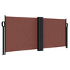 Vidaxl windscherm uittrekbaar 100x600 cm bruin