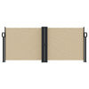 Vidaxl windscherm uittrekbaar 100x600 cm beige