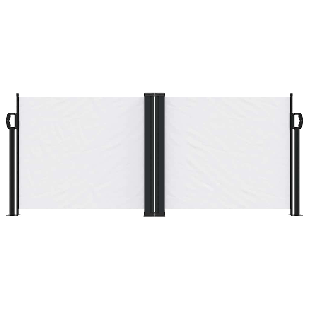 Vidaxl windscherm uittrekbaar 100x600 cm wit