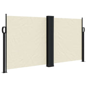 Vidaxl windscherm uittrekbaar 120x600 cm crème - afbeelding 2