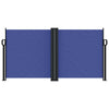 Vidaxl windscherm uittrekbaar 120x600 cm blauw