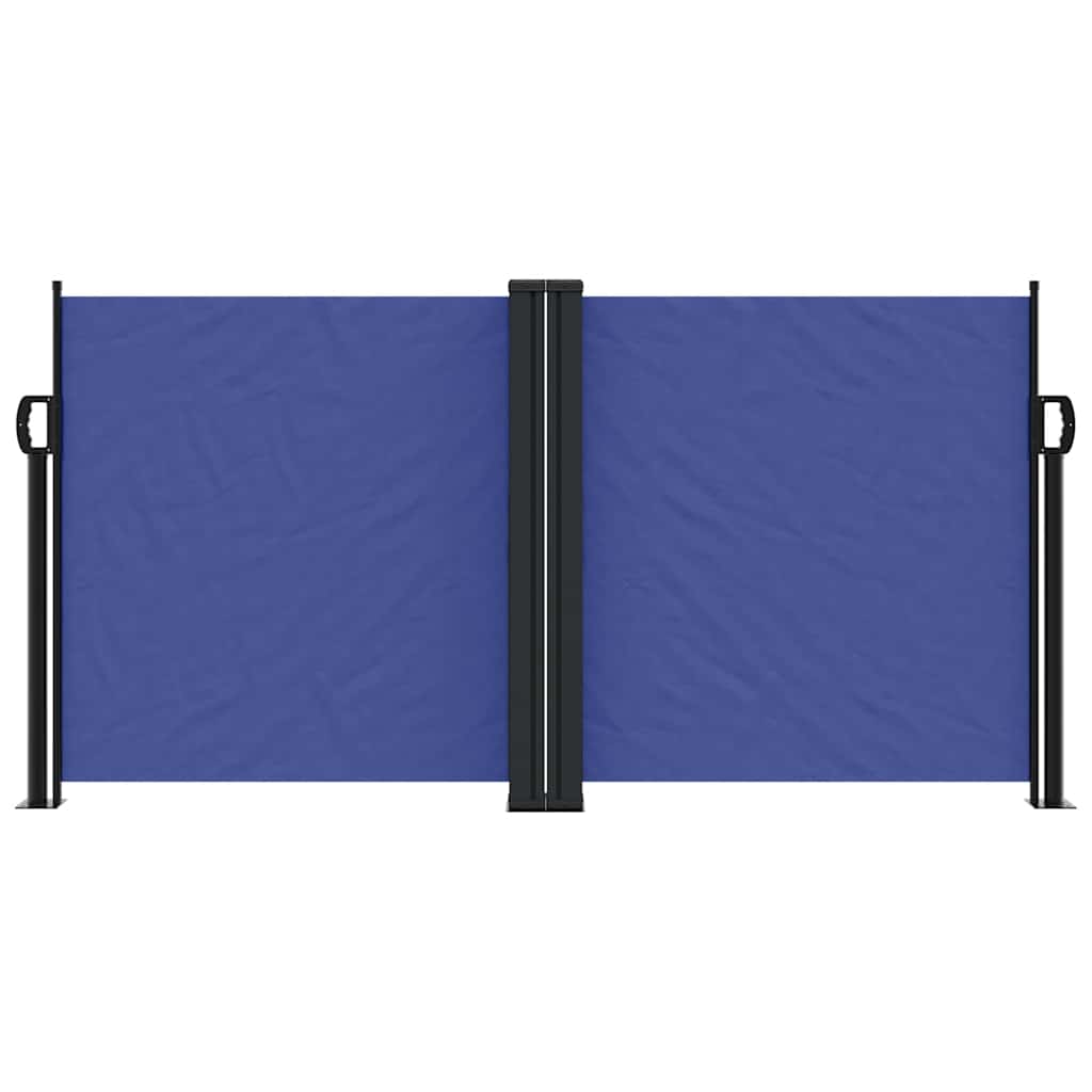 Vidaxl windscherm uittrekbaar 120x600 cm blauw
