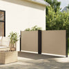 Vidaxl windscherm uittrekbaar 120x600 cm beige