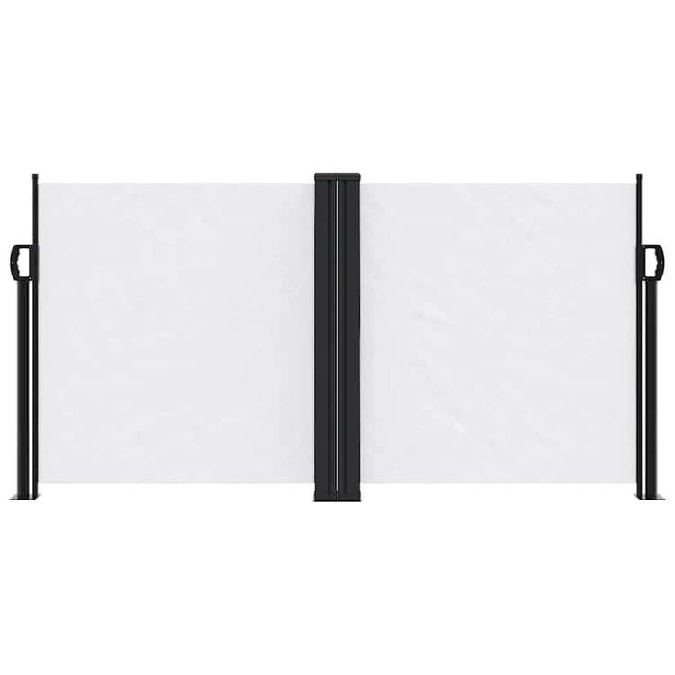 Vidaxl windscherm uittrekbaar 120x600 cm wit