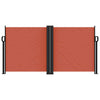 Vidaxl windscherm uittrekbaar 120x600 cm terracotta