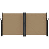 Vidaxl windscherm uittrekbaar 120x600 cm taupe