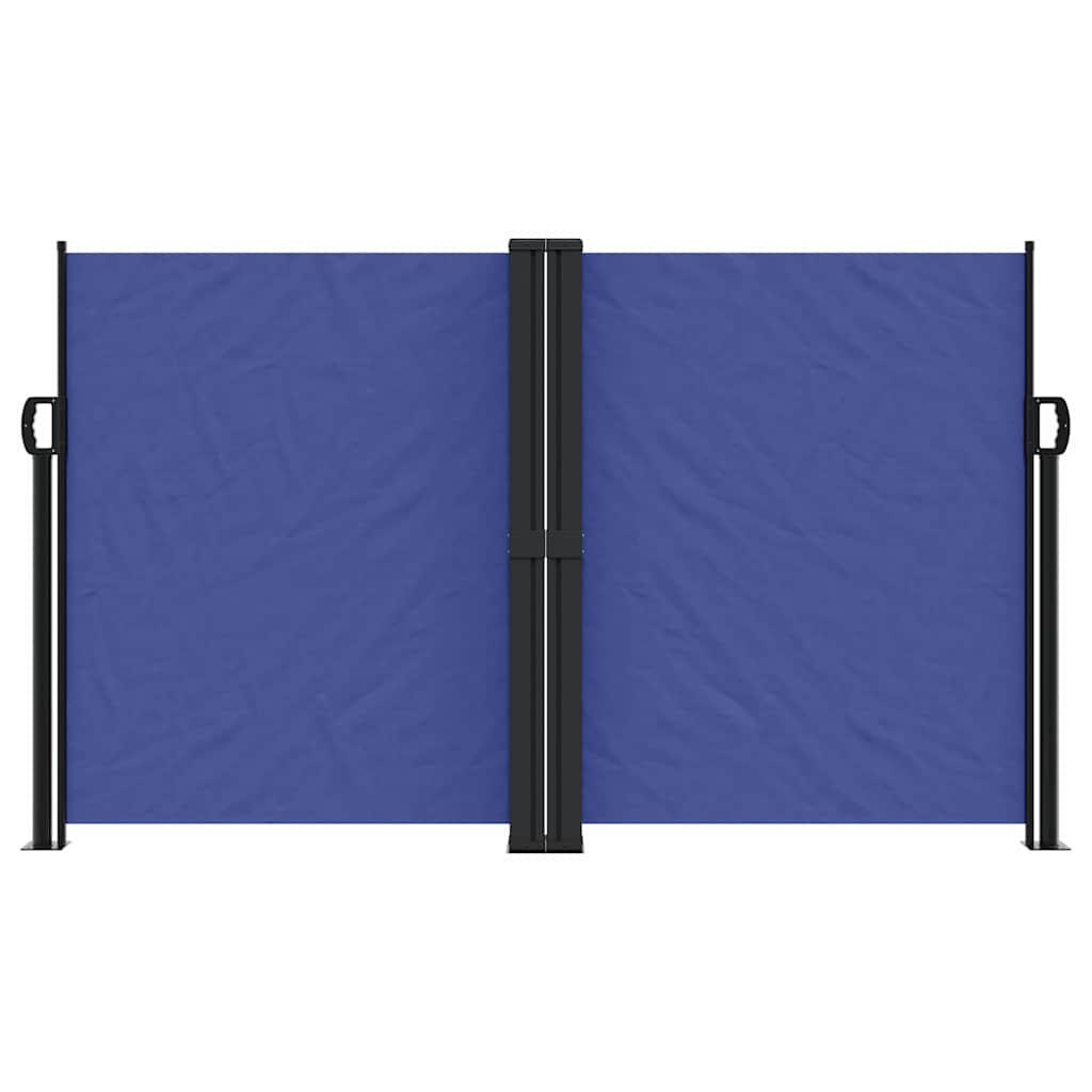 Vidaxl windscherm uittrekbaar 140x600 cm blauw