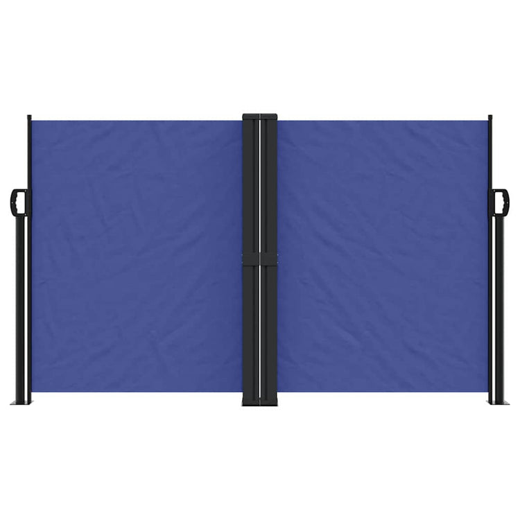 Vidaxl windscherm uittrekbaar 140x600 cm blauw