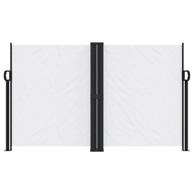 Vidaxl windscherm uittrekbaar 140x600 cm wit