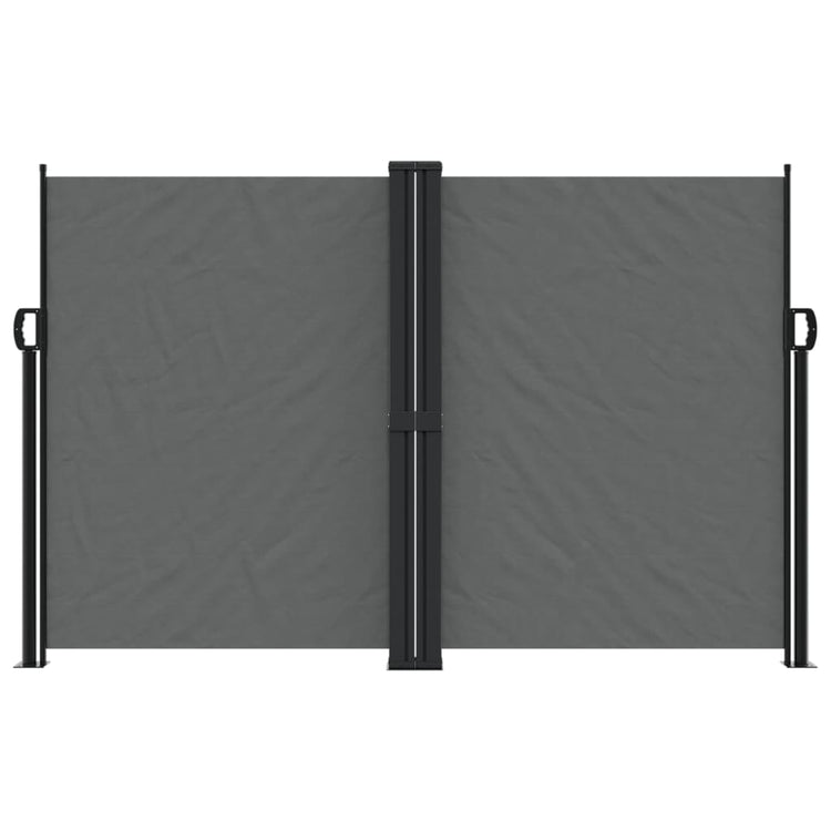 Vidaxl windscherm uittrekbaar 160x600 cm antraciet