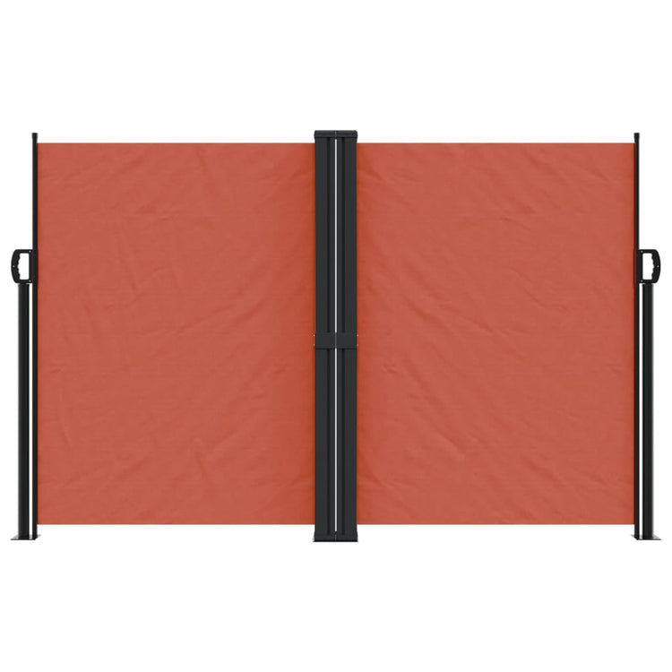 Vidaxl windscherm uittrekbaar 160x600 cm terracotta