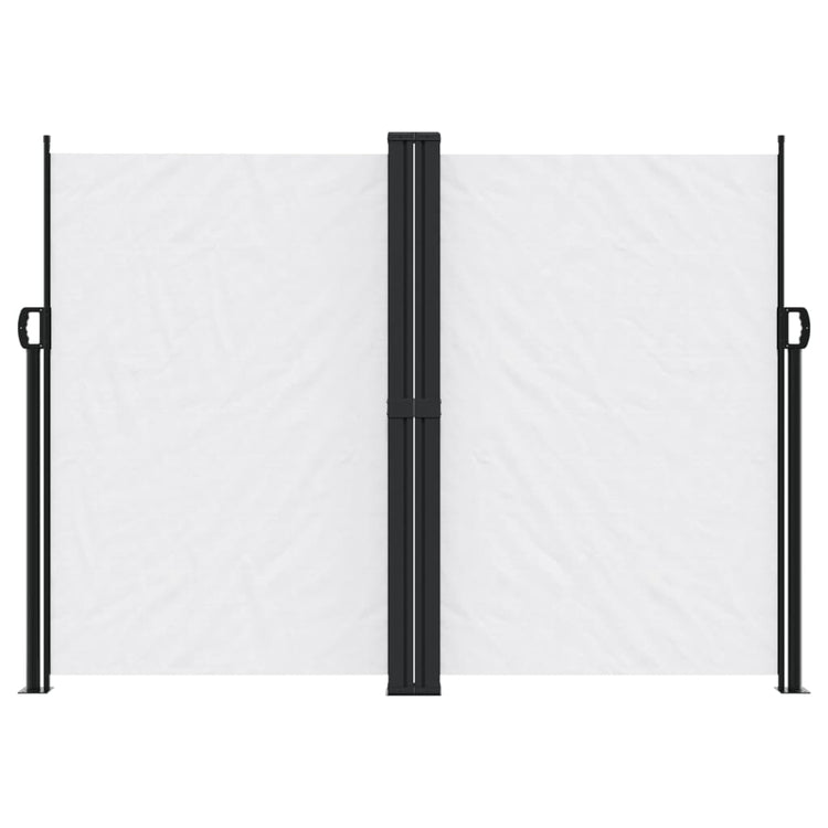 Vidaxl windscherm uittrekbaar 180x600 cm wit