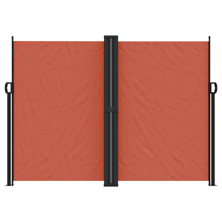 Vidaxl windscherm uittrekbaar 180x600 cm terracotta