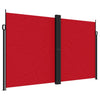 Vidaxl windscherm uittrekbaar 200x600 cm rood