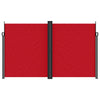 Vidaxl windscherm uittrekbaar 200x600 cm rood