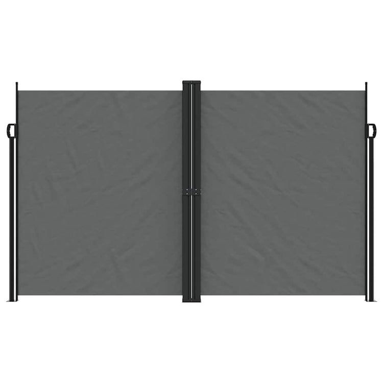 Vidaxl windscherm uittrekbaar 200x600 cm antracietkleurig