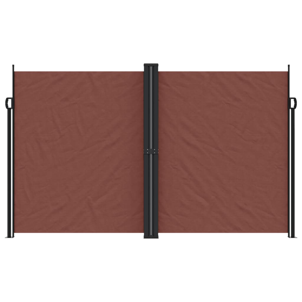 Vidaxl windscherm uittrekbaar 200x600 cm bruin