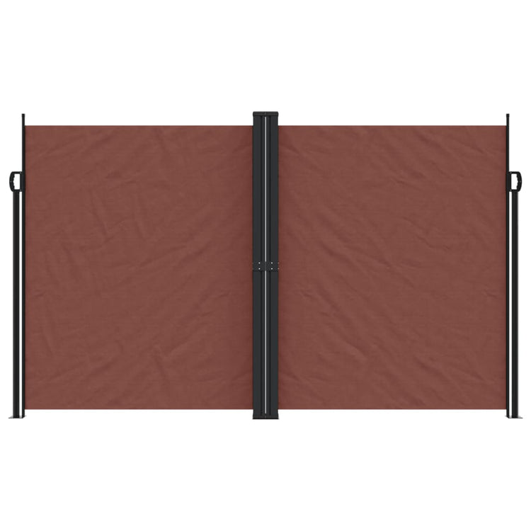 Vidaxl windscherm uittrekbaar 200x600 cm bruin