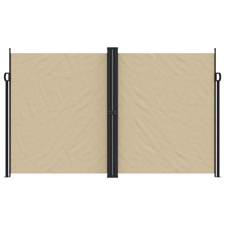 Vidaxl windscherm uittrekbaar 200x600 cm beige