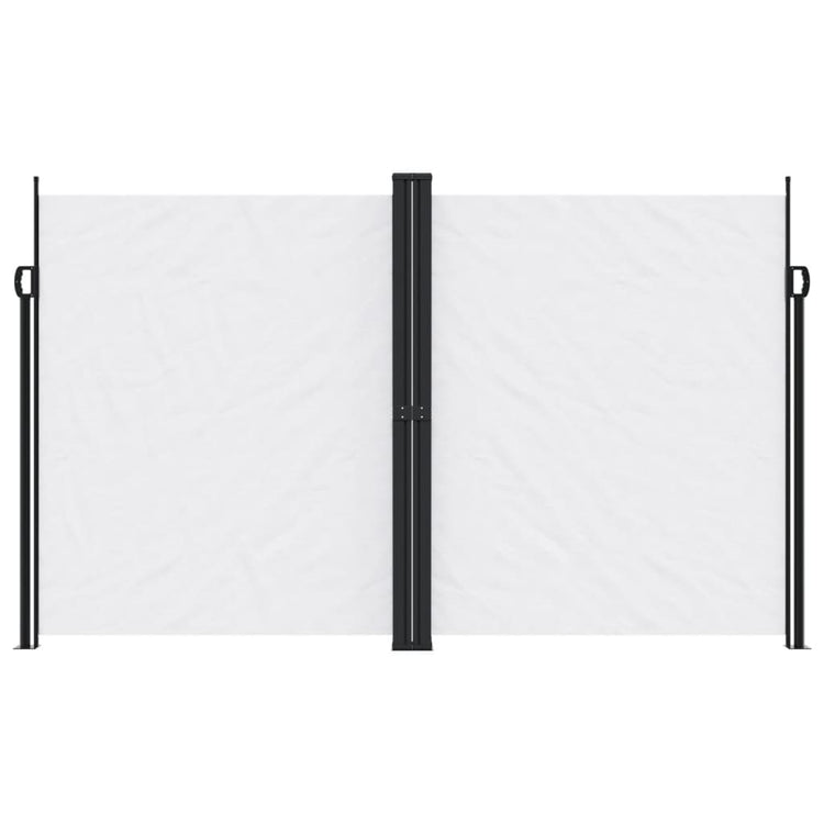 Vidaxl windscherm uittrekbaar 200x600 cm wit
