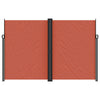 Vidaxl windscherm uittrekbaar 220x600 cm terracotta