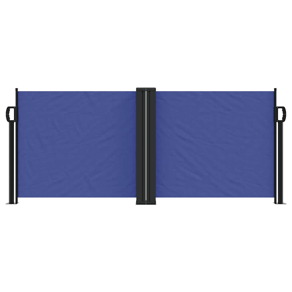 Vidaxl windscherm uittrekbaar 100x1000 cm blauw