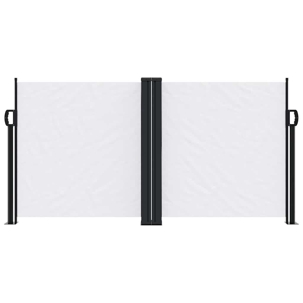 Vidaxl windscherm uittrekbaar 120x1000 cm wit