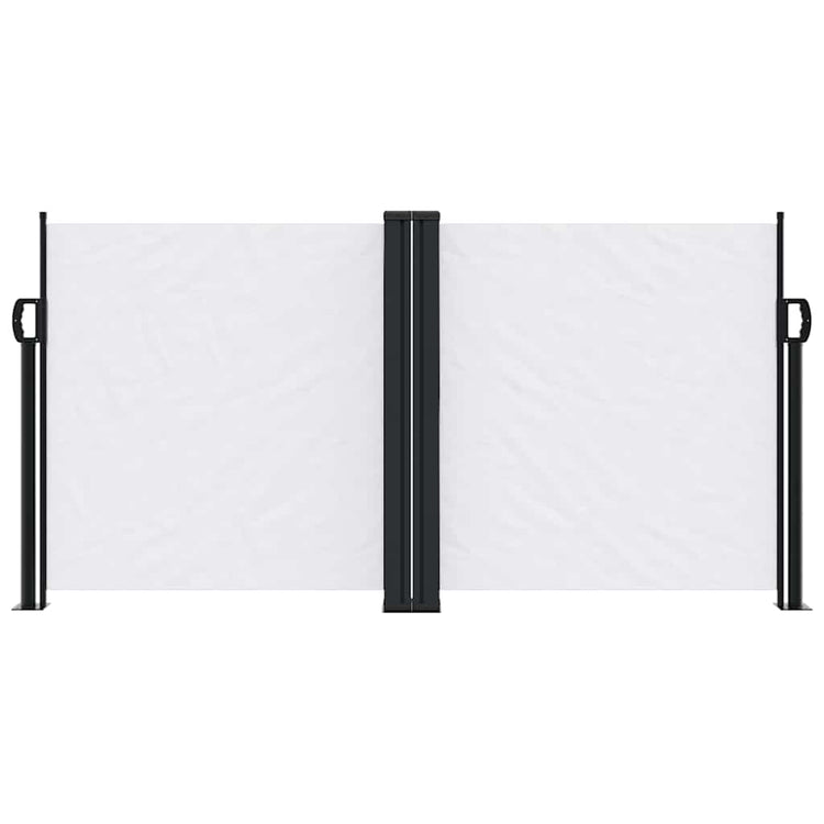 Vidaxl windscherm uittrekbaar 120x1000 cm wit